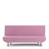 Eysa Bi-elastische bankovertrek voor 3-zitsbank, kleur: roze, design Harlem