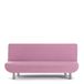 Eysa Bi-elastische bankovertrek voor 3-zitsbank, kleur: roze, design Harlem