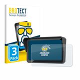 BROTECT - Screenprotector voor Carpuride W602BS / W602BS Pro - Folie Beschermfolie Beschermglas matte 3 Stuks