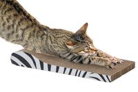 Karlie Kartonnen krabplank Zebra 43,5 x 21,5 x 6 cm