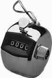 Handheld Handteller Tally Counter chroom zonder voet