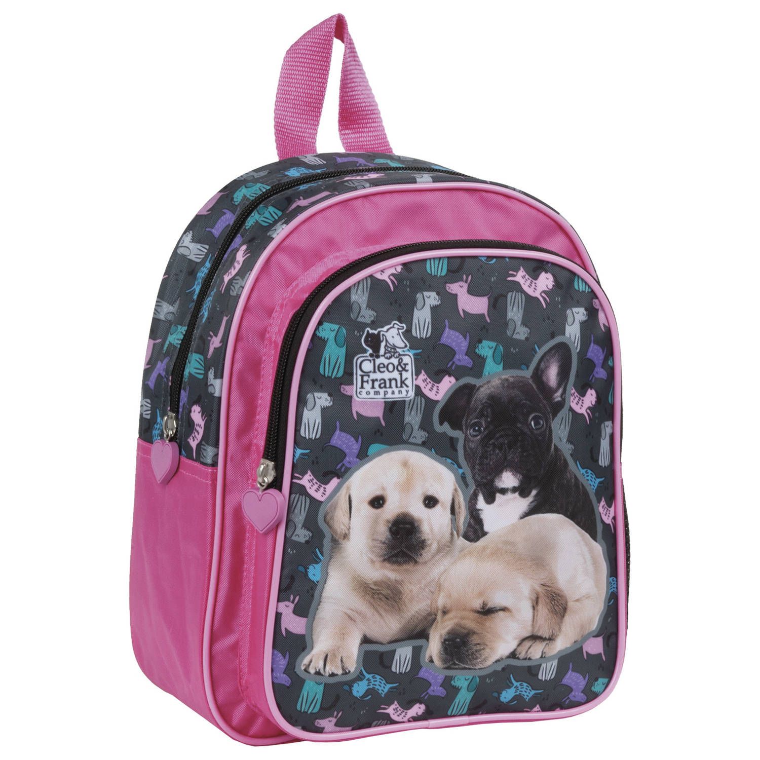 Simbashop Pups - Peuter/Kleuter Rugzak - 29 x 23 x 14 cm - Multi - Polyester