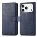 imoshion Luxe Bookcase - Geschikt voor Apple iPhone 18 Pro / 17 Pro - Donkerblauw