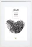 Deknudt Frames Fotolijst - Wit met Passe-partout - 30x45 / 40x60 cm