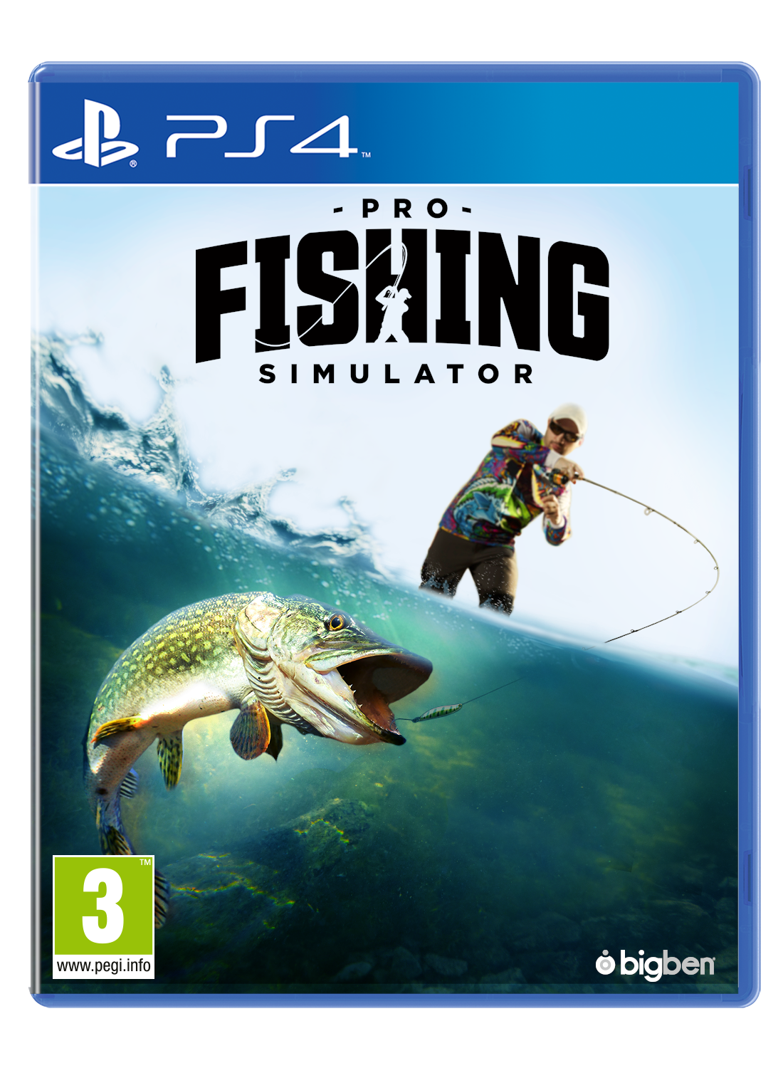 Bigben Pro Fishing Simulator - PlayStation 4 - Simulatie - Frans, Nederlands