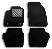 Ford Fiesta VI Restyling vloermatten 2011-2016 Fix Rond, precies passend, antislip, versterkte hielkussens van rubber