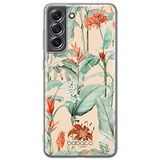 ERT GROUP mobiel telefoonhoesje voor Samsung S21 FE Babaco patroon Flowers 048