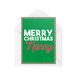 Grootouder Kerstkaart - Vrolijk Kerstfeest Nanny - Nana Card - Oma Kaarten - Nana Kerstkaarten - Grootouder Kaarten - CBH1455