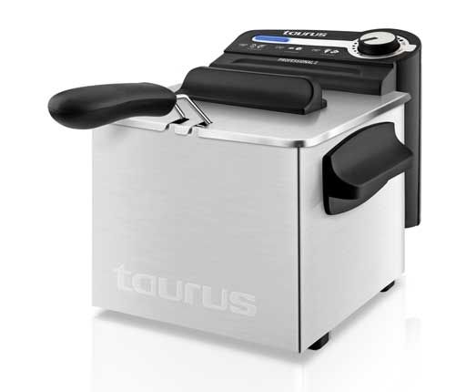 Taurus Professional 2 Plus - Frituurpan - 2 l - Roestvrijstaal