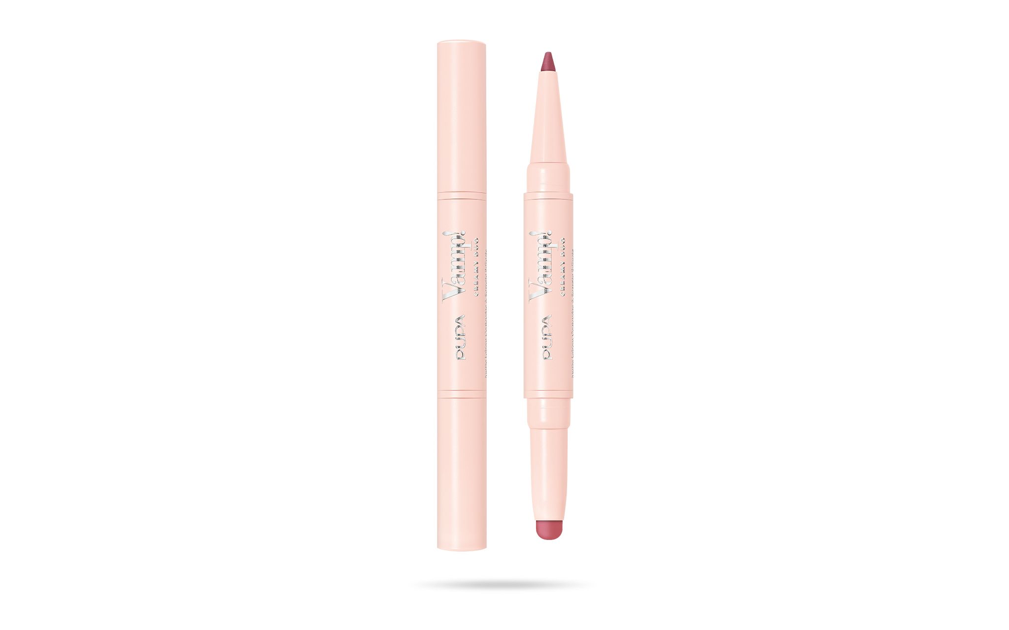PUPA Milano Vamp! Creamy Duo Lip Pencil & Shiny Lipstick - 008 Vintage Rose
