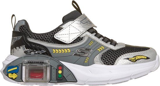Skechers GARAGE Jongens Sneakers - Zilver - Maat 32