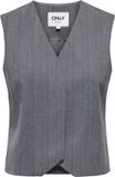 ONLY Gilet ONLJACKIE Medium Grey Melange
