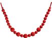 Decoris Plastique Guirlande de Noël 1,5m Rouge