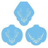 PME SFF16 taartdecoratiesjabloon 3 stuk(s) Boven