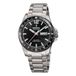 Festina F20698/4 Heren Horloge - Mineraalglas - Titanium/Staal - Zilverkleurig - Ø 43 mm - Quartz - Vouw/Vlindersluiting - 10 ATM (zwemmen)