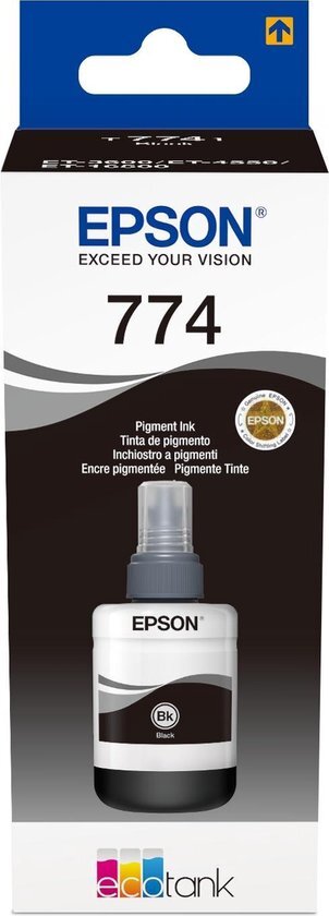 Epson Ink/T7741 Ink Bottle 140ml BK