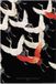 Furisode Your Decoration B.V. Furisode met vliegende kraanvogels Poster 61x91.5cm