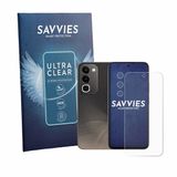 Savvies Screenprotector voor realme C100 4G (Voor+Camera) - Folie Beschermfolie transparant 18 Stuks