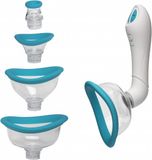 Doc Johnson Bloom - Intieme Pussy Pomp - Wit/Blauw
