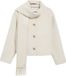COMMA Reversibele Jas met Afneembare Sjaal Dames