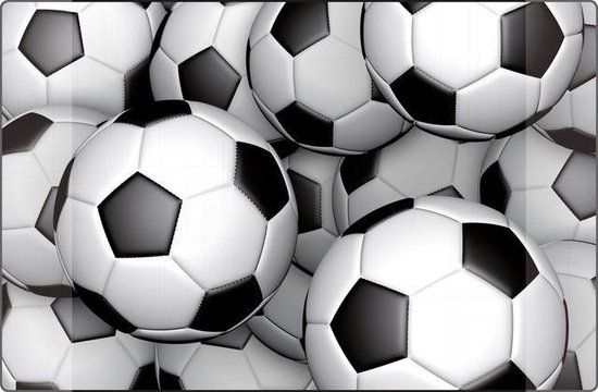 Kangaro Bureauonderlegger - 38x58cm - Voetbal - Antislip