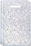 Urban Living Keuken Snijplank - Marmer Look - Wit - Kunststof - 30 x 20 cm - 2 Stuks