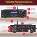 Pyle Stereo Versterker met Bluetooth