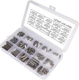 Merkloos / Sans marque Allecto Premium - Aandrijfas Sleutel Set 140 stuks - Parallel 3-4-5-6mm - Ronde Ended - Gear Asaandrijving - Vliegwiel Sleutel - Katrol Crank - Duurzaam en Betrouwbaar Bouwkwaliteit