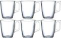 Luminarc Verres à thé / verres à café - 18x pièces - verre - 250 ml - Résistant au lave-vaisselle