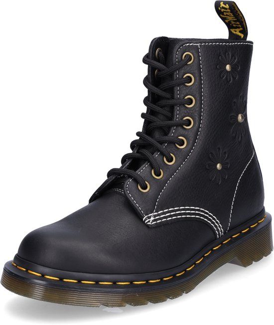 Dr. Martens dames veterlaars zwart