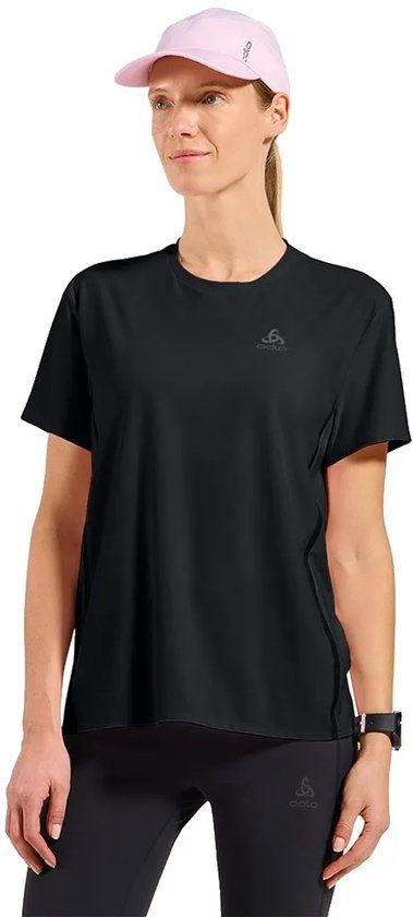 Odlo Zeroweight Chill-tec T-shirt Met Korte Mouwen Zwart S Vrouw