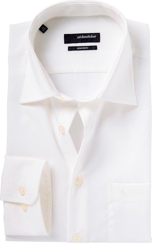 Seidensticker Regular Fit Overhemd Beige Maat 54 - Strijkvrij - Heren
