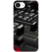 Apple iPhone 16e Siliconen hoesje - dj mixer ontwerp