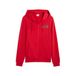 PUMA AC Milan FtblCulture sweatjack met capuchon voor Heren, Zwart/Rood, Maat L