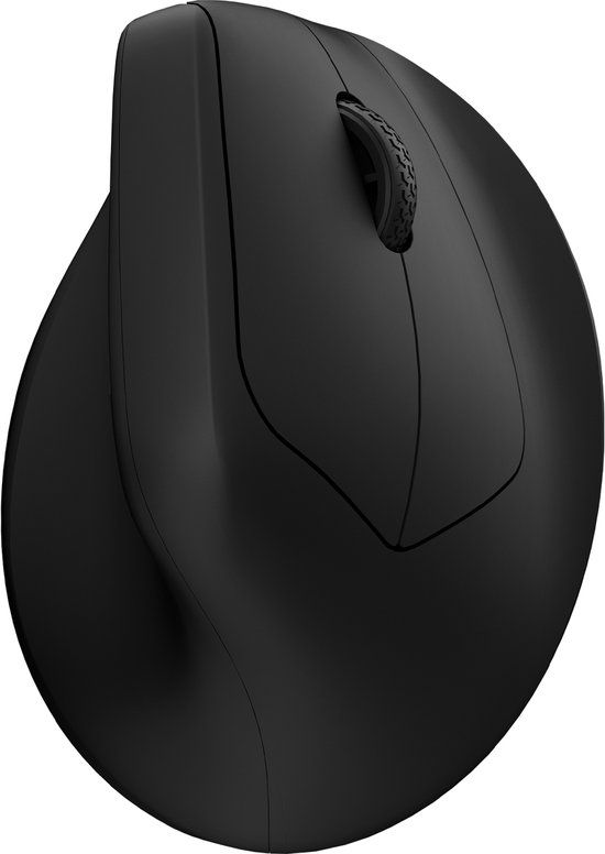 Keychron M5 Ergonomic Muis - Draadloos - Zwart