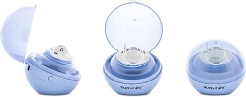 SUAVINEX Duccio UV-nomadische sterilisator voor lollies en fopspenen - denim