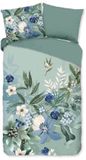 Good Morning Farren Dekbedovertrek - Eenpersoons - 140x200/220 cm - Groen