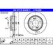 ATE Lot De 2 Disques De Frein 24.0110-0408.1 Hyundai 58411-g2300