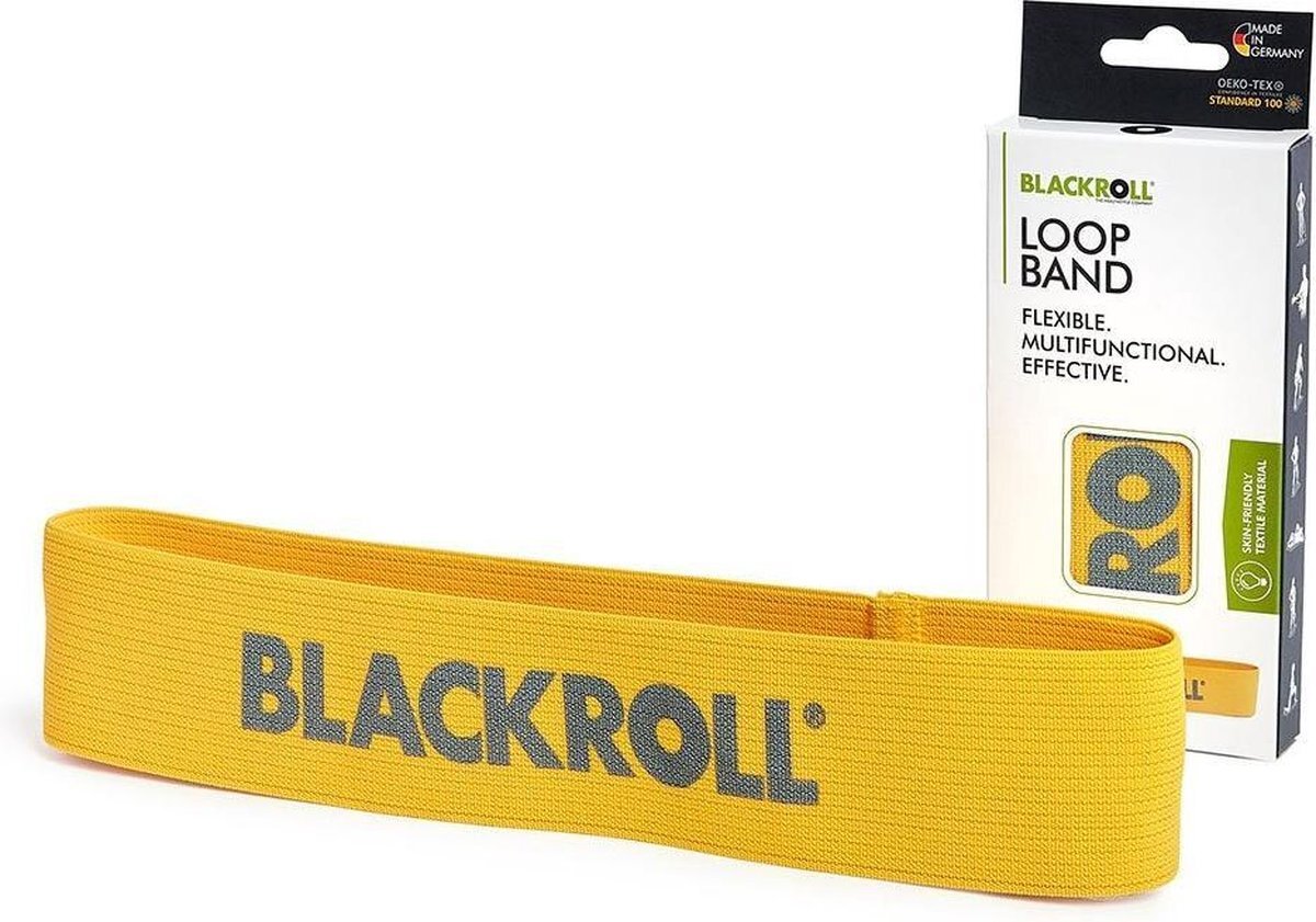 BLACKROLL Loop Band Weerstandsband - Extra Licht - Geel