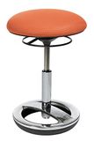 Topstar Bureaukruk Sitness Bob aluminium gepolijst oranje