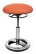 Topstar Bureaukruk Sitness Bob aluminium gepolijst oranje