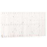 VidaXL Wandhoofdbord 166x3x90 cm massief grenenhout wit