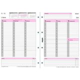 CHRONOPLAN 2027 Weekplanner A4, 1 week/2 pagina's, Nederlands