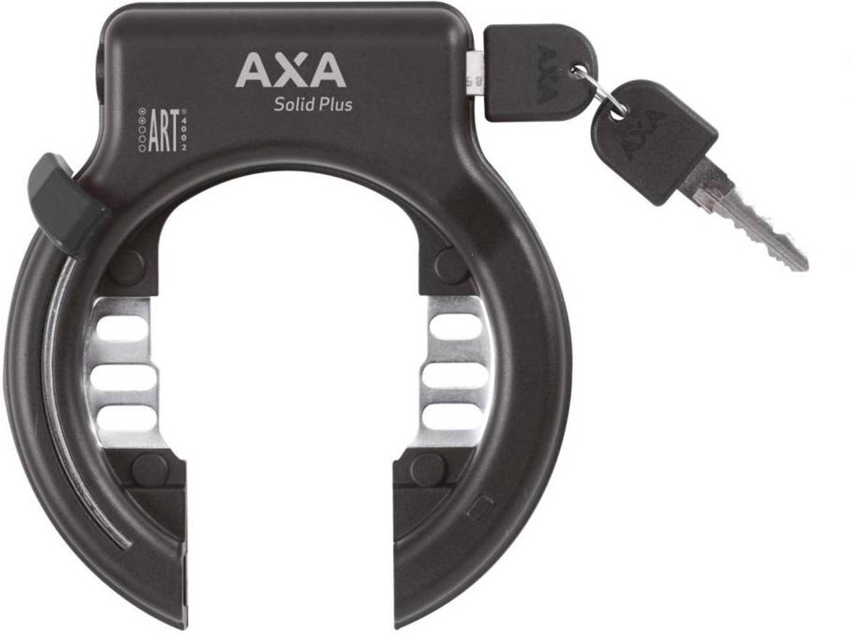 Axa Ringslot Solid Plus zwart ART-2 keurmerk