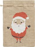 Folia Jutezak 'Kerstman', 170 x 250 mm