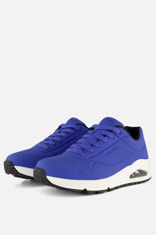 Skechers Uno - Stand On Air Heren Sneakers - Blue