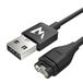 W Wonder Full Power - USB-oplaadkabel compatibel met Garmin Fēnix, Forerunner, Vívoactive, Vívomove - 1 meter