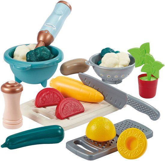 Ecoiffier Vert Azur Soep Maken Set - 20dlg.