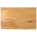 VidaXL Tafelblad met natuurlijke rand 50x20x3,8 cm massief mangohout