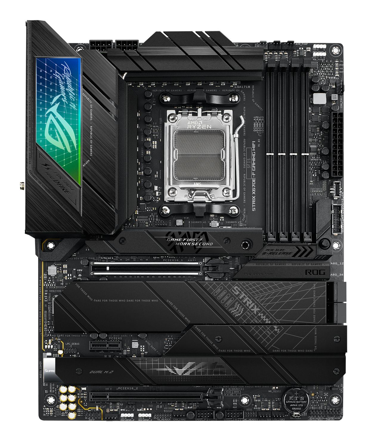 ASUS ROG STRIX X670E-F GAMING WIFI - AMD X670 - Socket AM5 - ATX Motherboard
